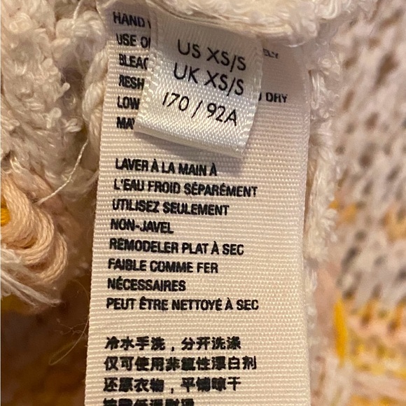 Like NEW! Free People Open-Weave “Drive Through” Sweater Size XS/S $148 - Picture 5 of 5